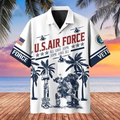 US AIR FORCE VETERAN Hawaiian Shirt - GS3783
