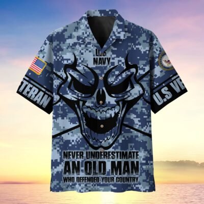 US NAVY VETERAN Hawaiian Shirt - GS3738