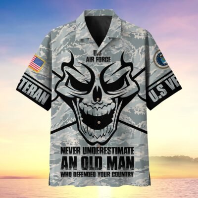 US AIR FORCE VETERAN Hawaiian Shirt - GS3739