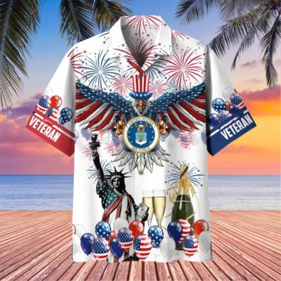 US AIR FORCE VETERAN Hawaiian Shirt - GS3773
