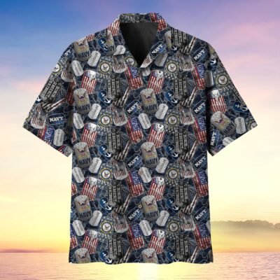 US NAVY VETERAN Hawaiian Shirt - GS3697