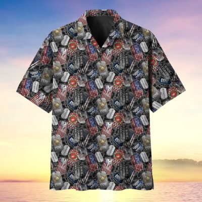 US MARINES VETERAN Hawaiian Shirt - GS3698