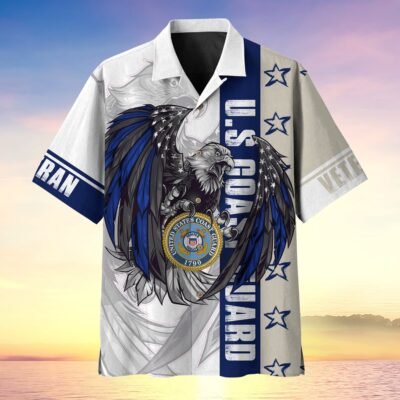 US COAST GUARD VETERAN Hawaiian Shirt - GS3715