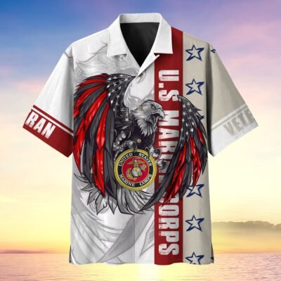US MARINES VETERAN Hawaiian Shirt - GS3717