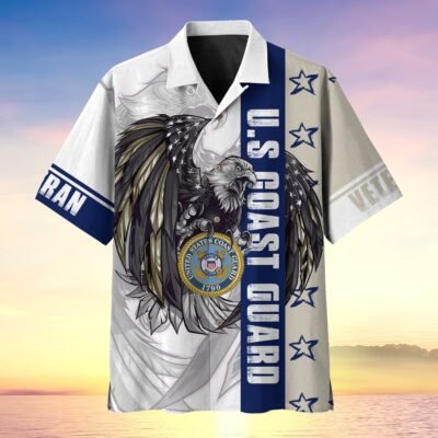 US COAST GUARD VETERAN Hawaiian Shirt - GS3703