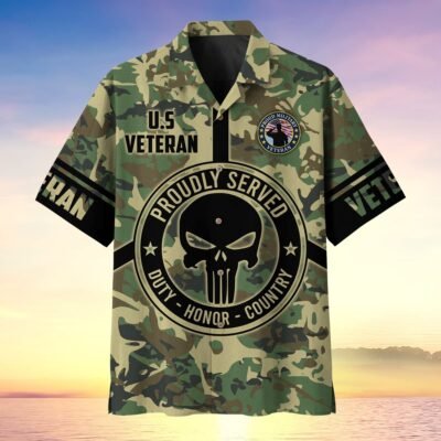 US VETERAN Hawaiian Shirt - GS3730