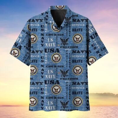 US NAVY VETERAN Hawaiian Shirt - GS3713