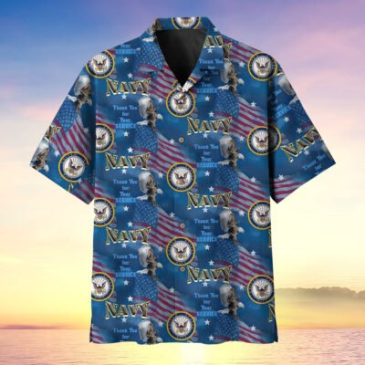 US NAVY VETERAN Hawaiian Shirt - GS3720