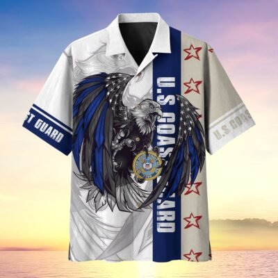 US COAST GUARD VETERAN Hawaiian Shirt - GS3684