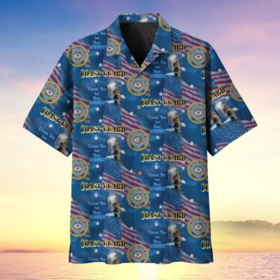 US COAST GUARD VETERAN Hawaiian Shirt - GS3721