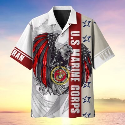US MARINES VETERAN Hawaiian Shirt - GS3707
