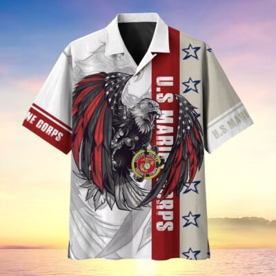US MARINES VETERAN Hawaiian Shirt - GS3687