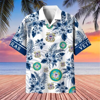 US COAST GUARD VETERAN Hawaiian Shirt - GS3756
