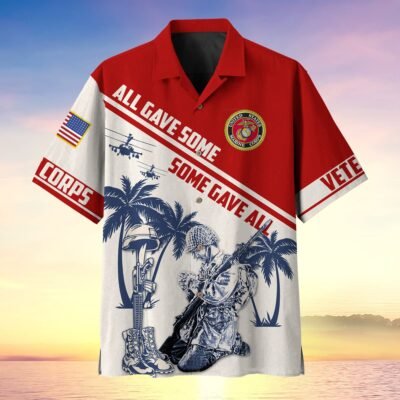 US MARINES VETERAN Hawaiian Shirt - GS3694