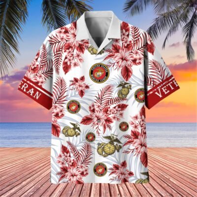 US MARINES VETERAN Hawaiian Shirt - GS3758