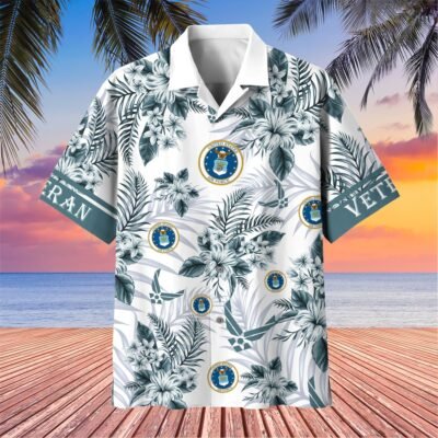 US AIR FORCE VETERAN Hawaiian Shirt - GS3759