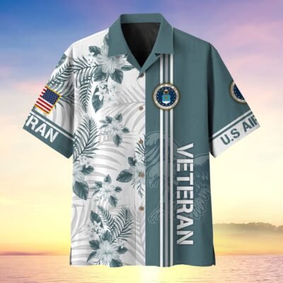 US AIR FORCE VETERAN Hawaiian Shirt - GS3669