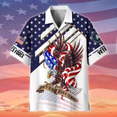 US SPACE FORCE VETERAN Hawaiian Shirt - GS3550
