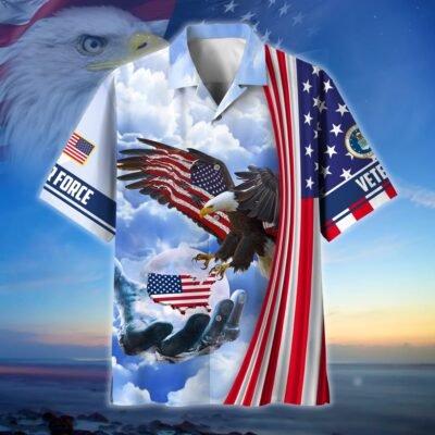 US AIR FORCE VETERAN Hawaiian Shirt - GS3574