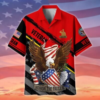US VETERAN Hawaiian Shirt - GS3642