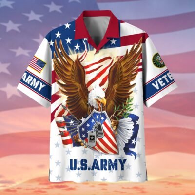 US ARMY VETERAN Hawaiian Shirt - GS3510