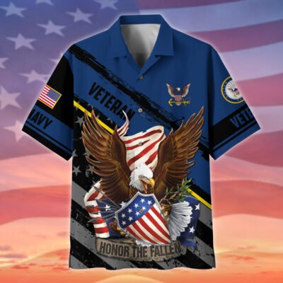 US NAVY VETERAN Hawaiian Shirt - GS3644