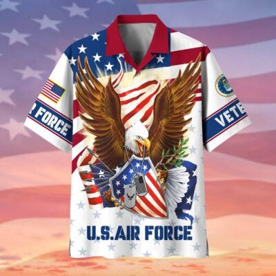 US AIR FORCE VETERAN Hawaiian Shirt - GS3512