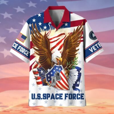 US SPACE FORCE VETERAN Hawaiian Shirt - GS3514