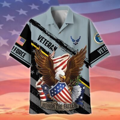 US AIR FORCE VETERAN Hawaiian Shirt - GS3646