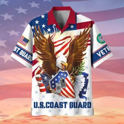 US COAST GUARD VETERAN Hawaiian Shirt - GS3515