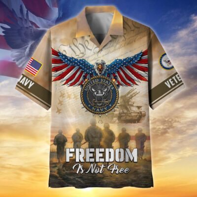 US NAVY VETERAN Hawaiian Shirt - GS3622