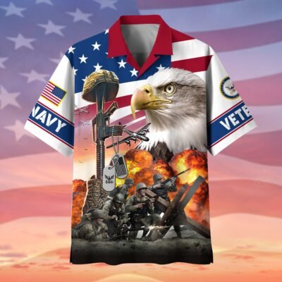 US NAVY VETERAN Hawaiian Shirt - GS3538