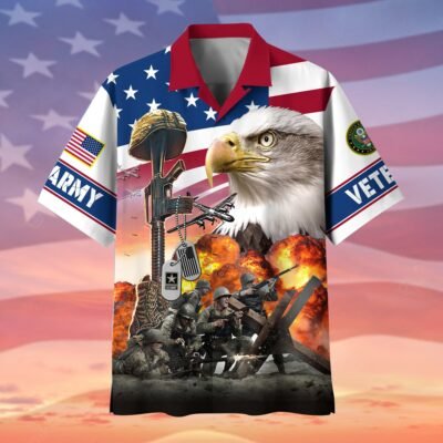 US ARMY VETERAN Hawaiian Shirt - GS3539