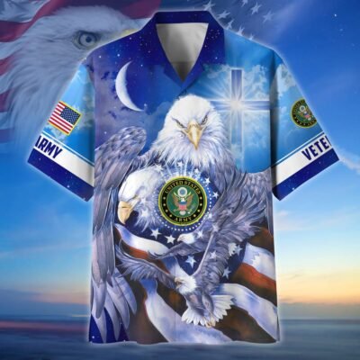 US ARMY VETERAN Hawaiian Shirt - GS4063