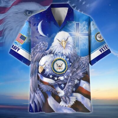 US NAVY VETERAN Hawaiian Shirt - GS4064