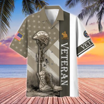 US VETERAN Hawaiian Shirt - GS4041