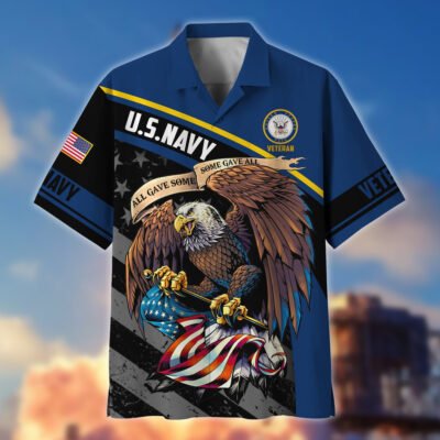 US NAVY VETERAN Hawaiian Shirt - GS3553