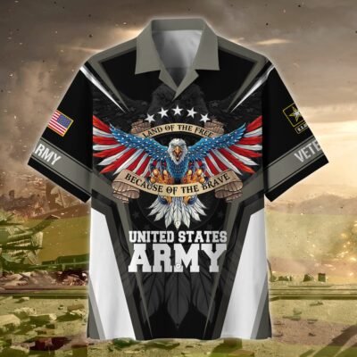 US ARMY VETERAN Hawaiian Shirt - GS3600
