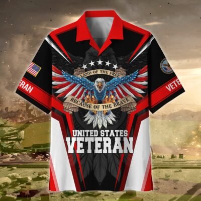 US VETERAN Hawaiian Shirt - GS3601