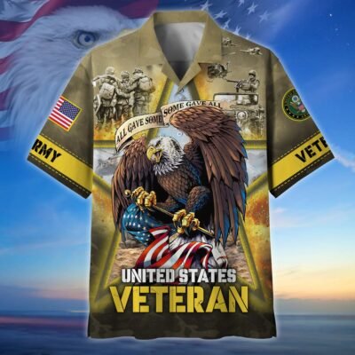 US ARMY VETERAN Hawaiian Shirt - GS3558