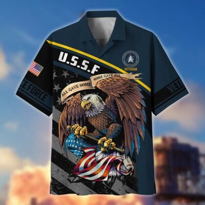 US SPACE FORCE VETERAN Hawaiian Shirt - GS3556