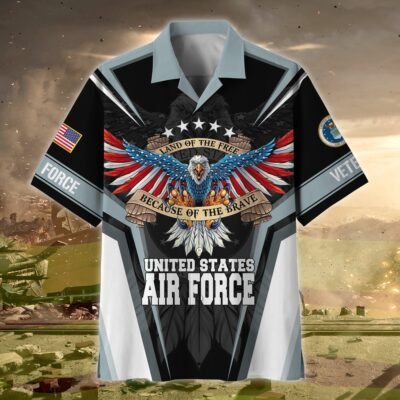 US AIR FORCE VETERAN Hawaiian Shirt - GS3604