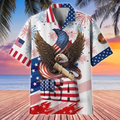 US MARINES VETERAN Hawaiian Shirt - GS3637