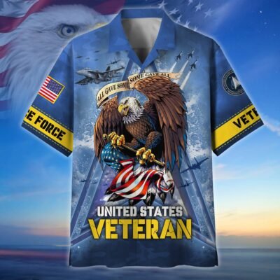 US SPACE FORCE VETERAN Hawaiian Shirt - GS3564