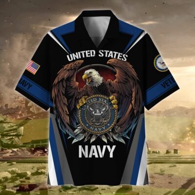 US NAVY VETERAN Hawaiian Shirt - GS3823