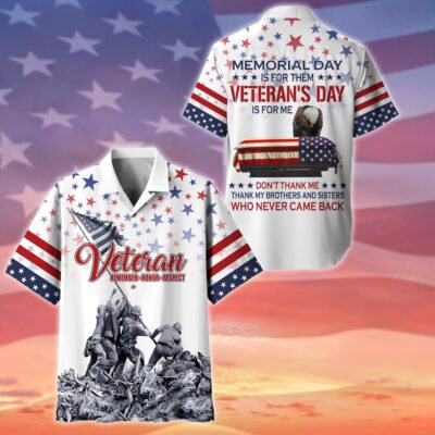 US VETERAN Hawaiian Shirt - GS3908