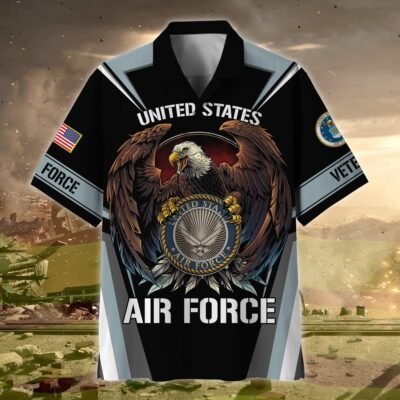 US AIR FORCE VETERAN Hawaiian Shirt - GS3824