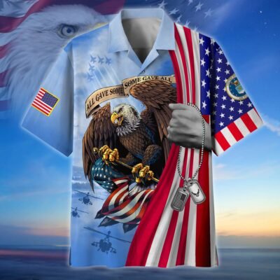 US AIR FORCE VETERAN Hawaiian Shirt - GS4106