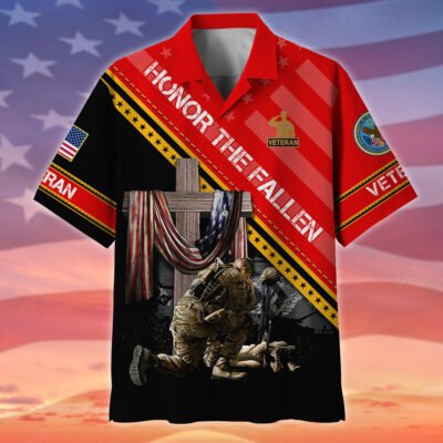 US VETERAN Hawaiian Shirt - GS3828