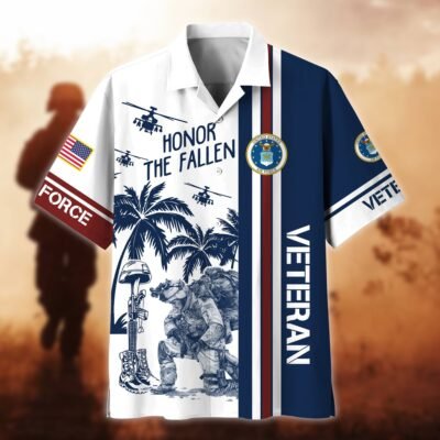 US AIR FORCE VETERAN Hawaiian Shirt - GS3610